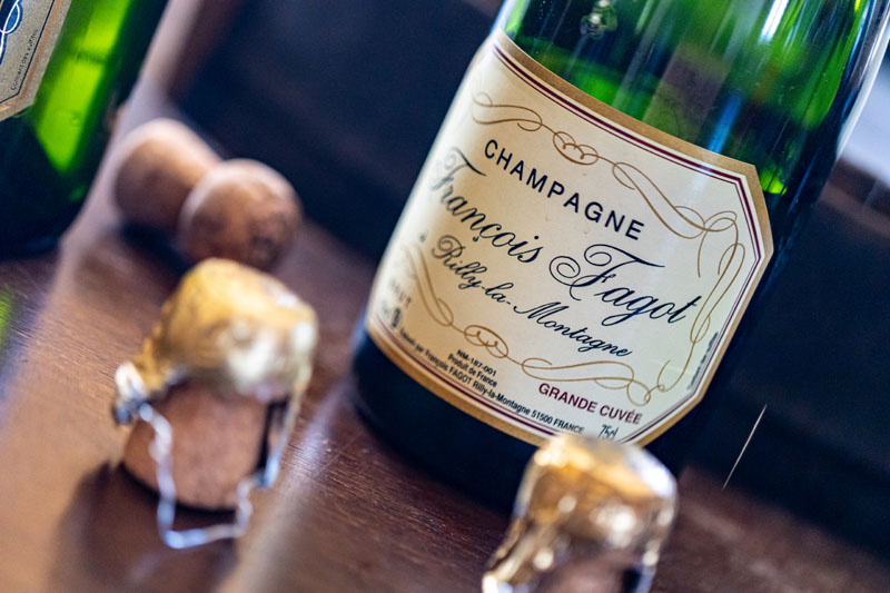 Personnalisation bouteilles de Champagne